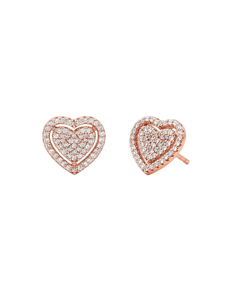 Michael Kors Ohrstecker KORS LOVE Roségold