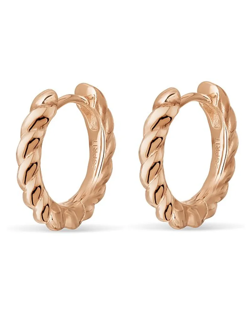 Esprit Creolen Twisted Roségold
