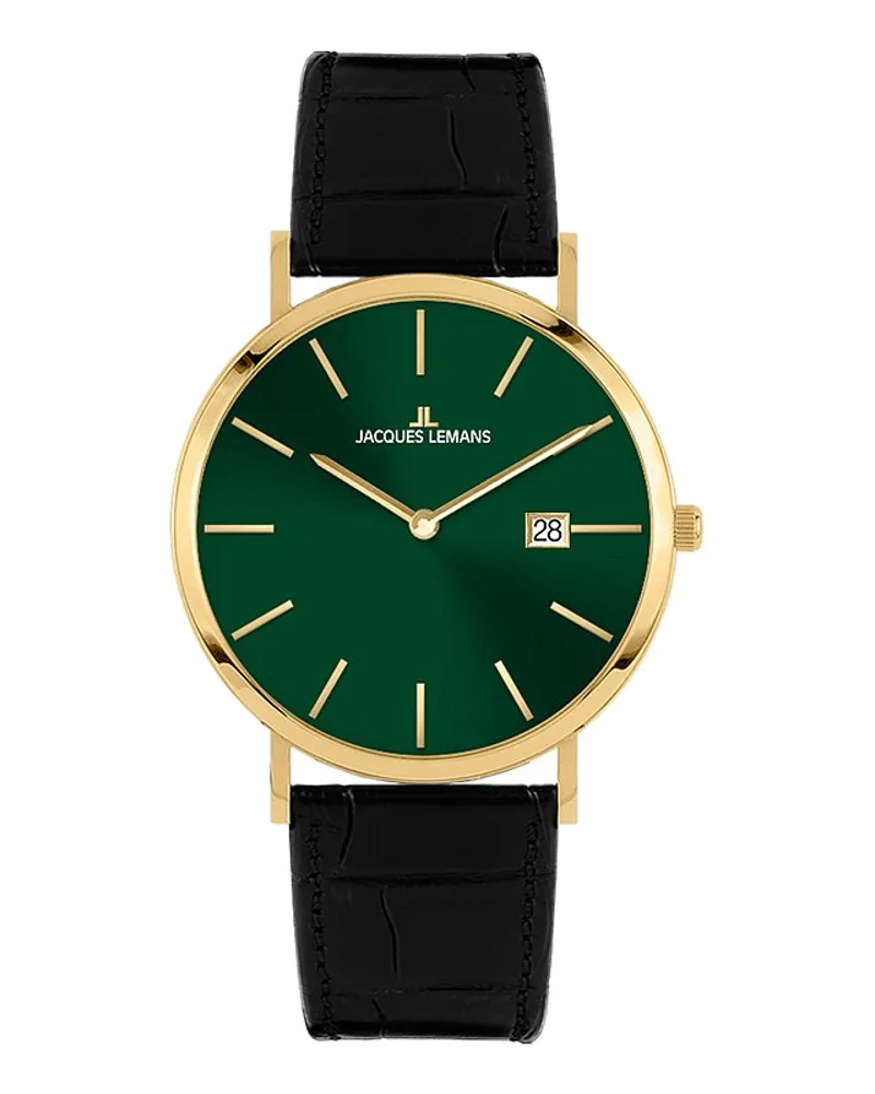 Jacques Lemans Unisexuhr Nizza Gold