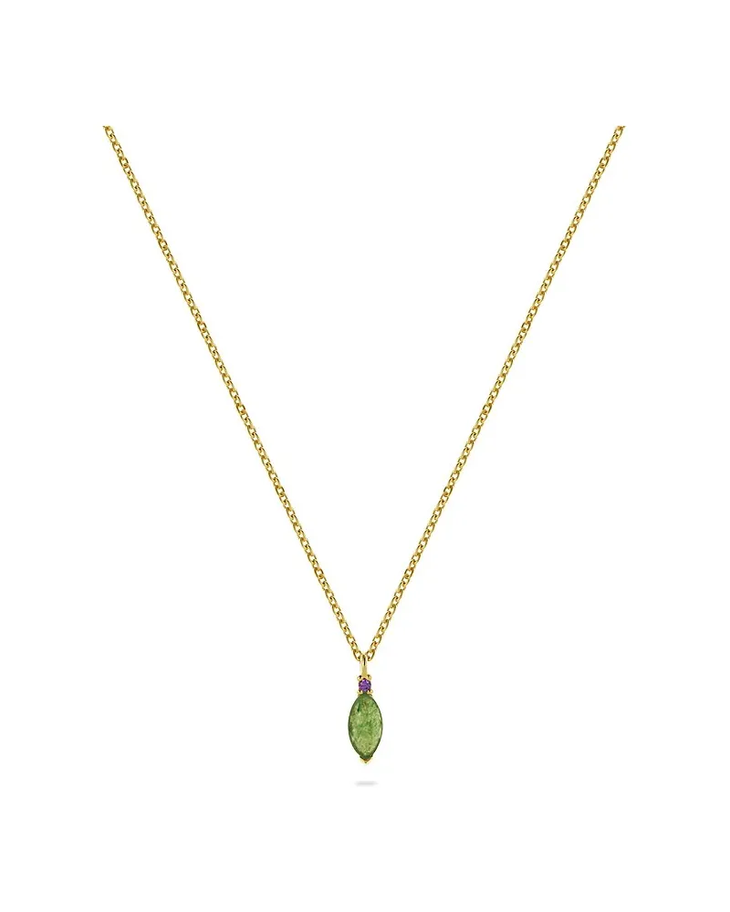 Guido Maria Kretschmer Kette Colorful Gelbgold