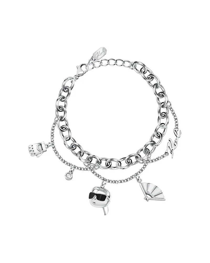 Karl Lagerfeld Armband Silber