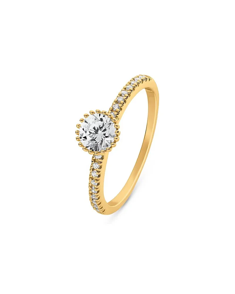 VALERIA Damenring Gelbgold