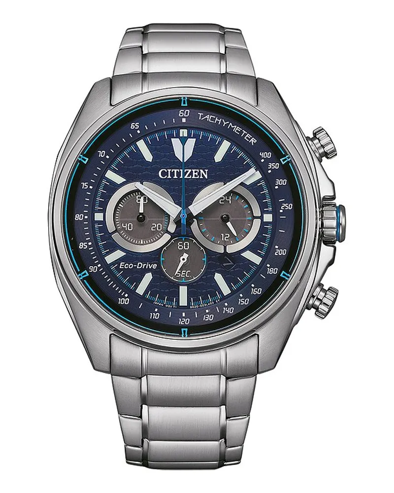 Citizen Chronograph Eco Drive Silber