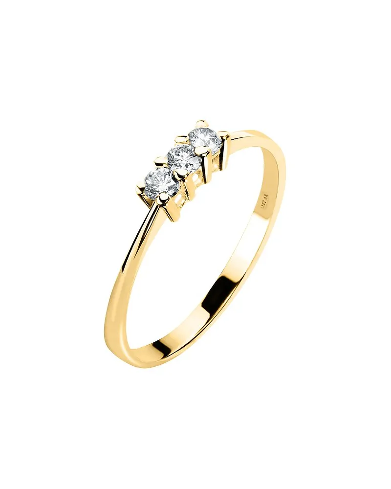 VALERIA Damenring Gelbgold