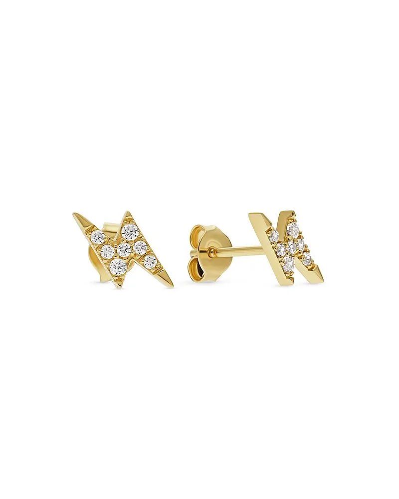 FAVS. Ohrstecker Gelbgold