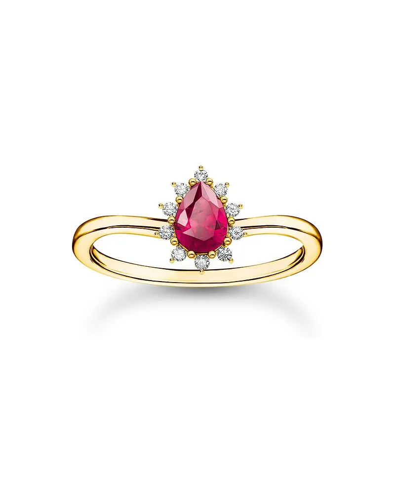 Thomas Sabo Damenring Rot