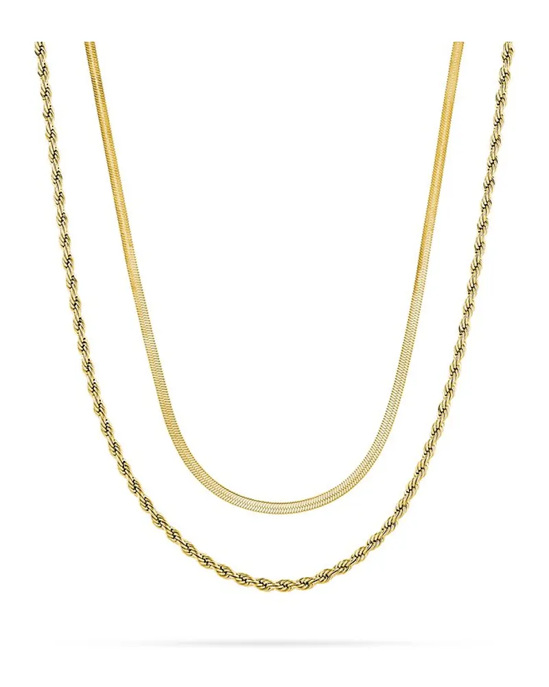 Esprit Kette Snake Gelbgold