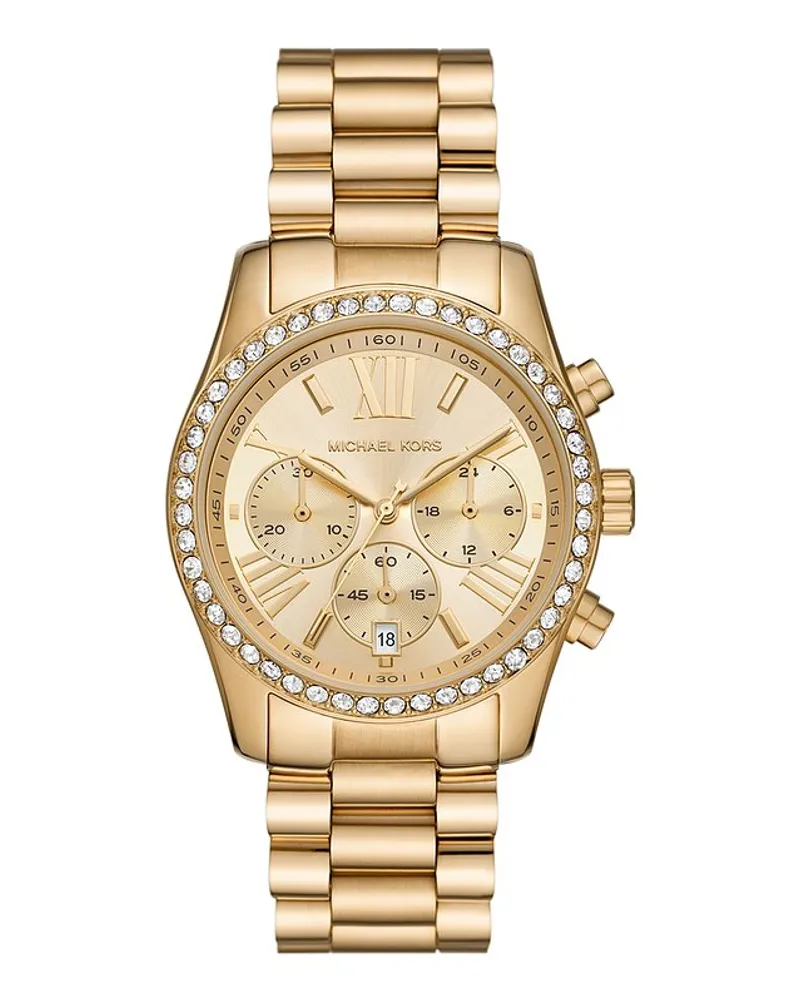 Michael Kors Chronograph Lexington Gold