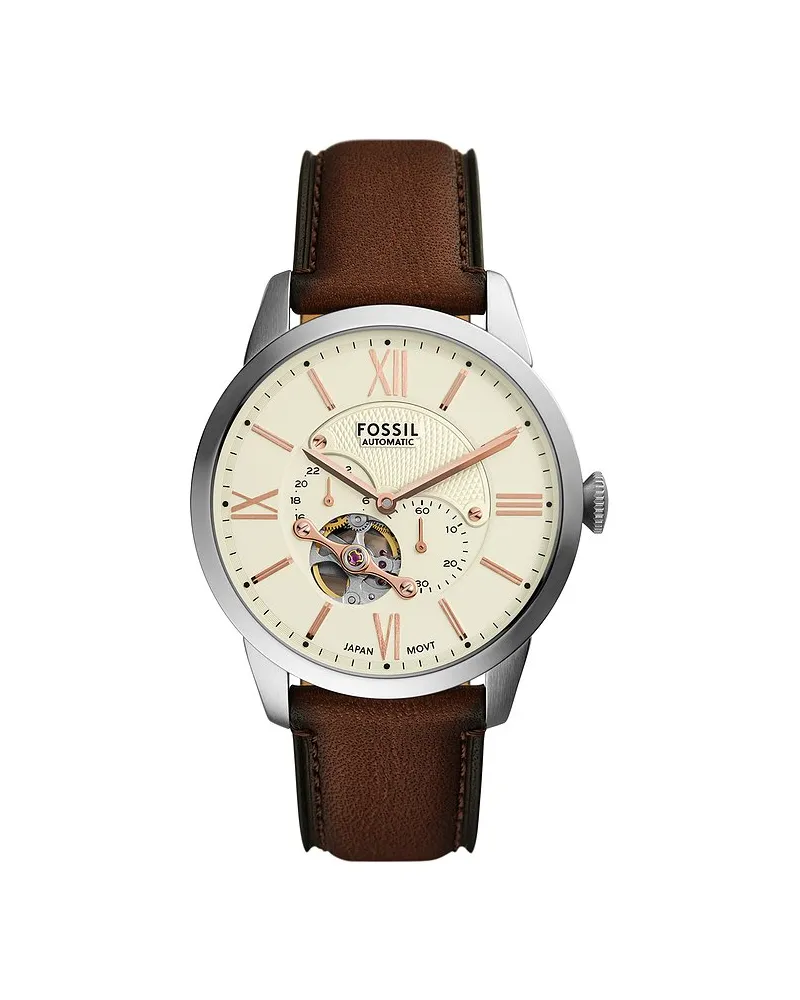 Fossil Herrenuhr TOWNSMAN Silber