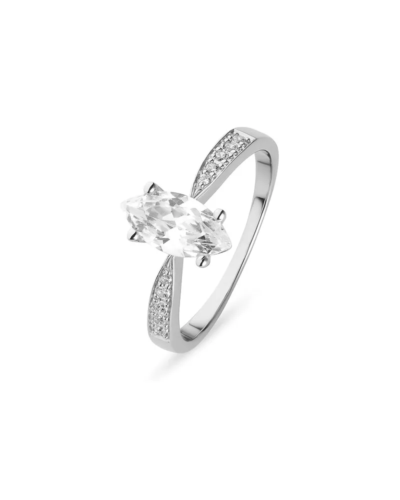 FAVS. Damenring Silber