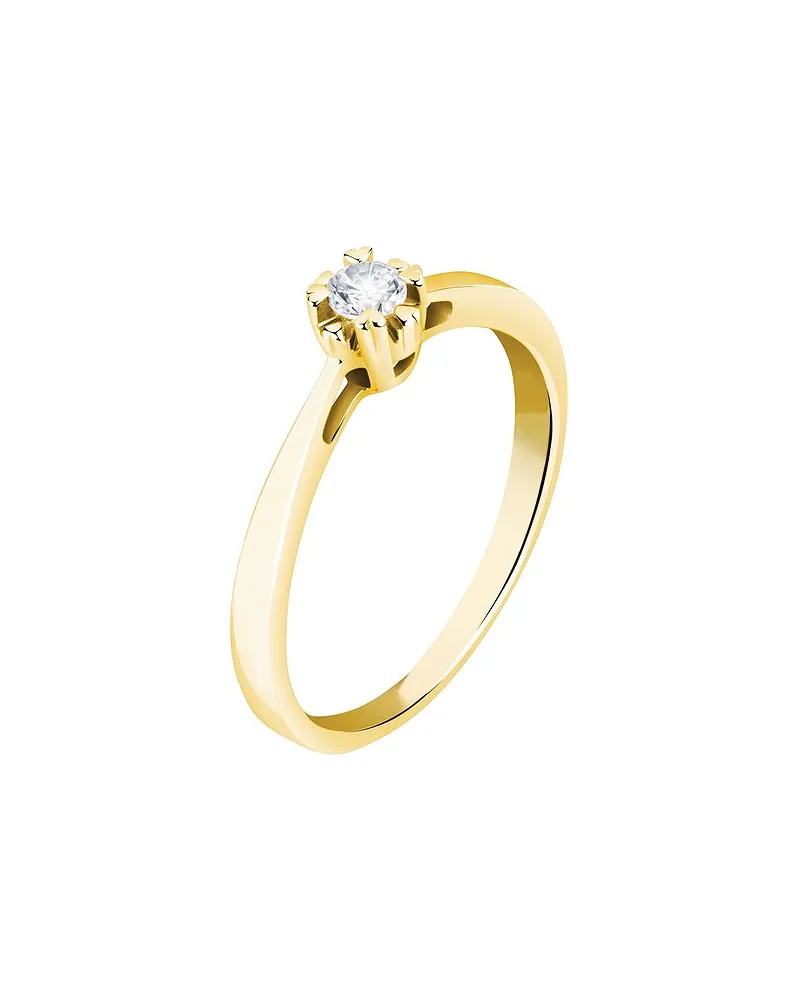 VALERIA Damenring Lab Grown CHRIST Gelbgold