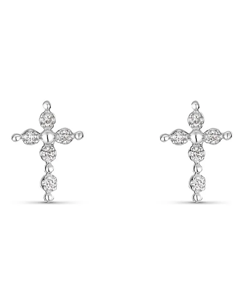 VALERIA Ohrstecker Weißgold