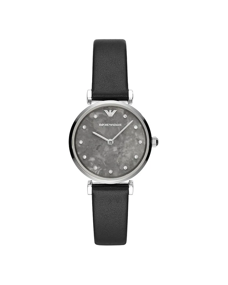 Emporio Armani Damenuhr Silber