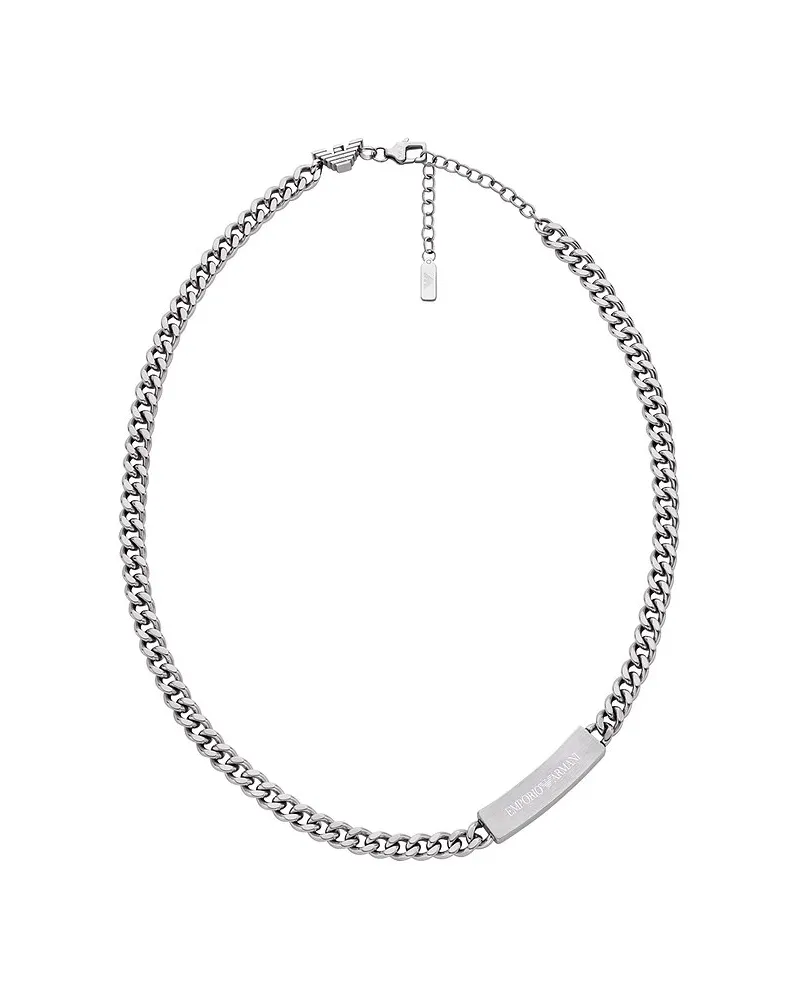 Emporio Armani Kette EAGLE LOGO Silber