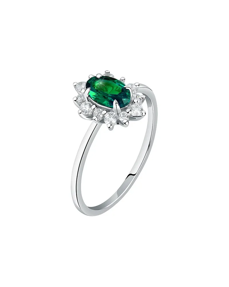 Live Diamond Damenring Weißgold
