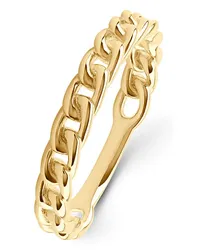 Esprit Damenring Flat Chain Gelbgold