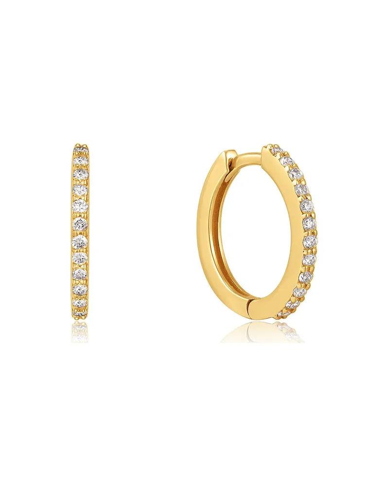 ANIA HAIE Creolen Gelbgold