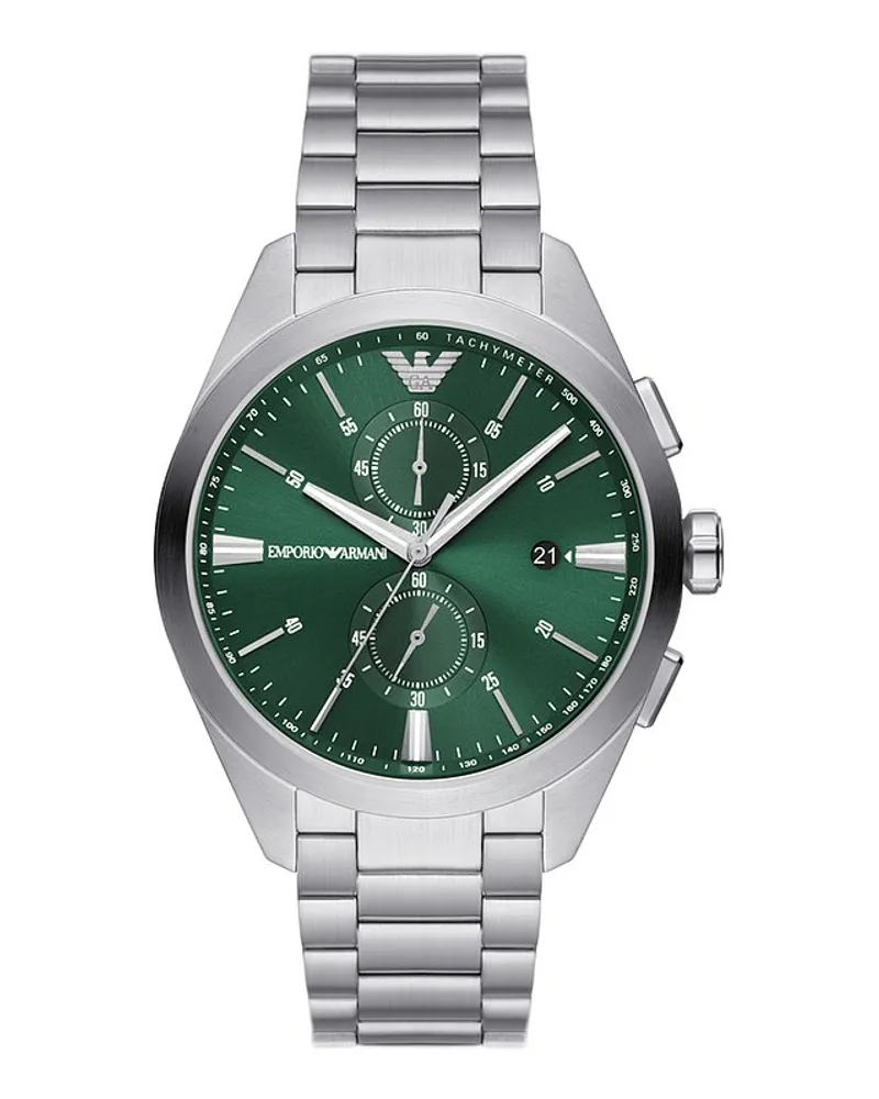 Emporio Armani Chronograph Silber