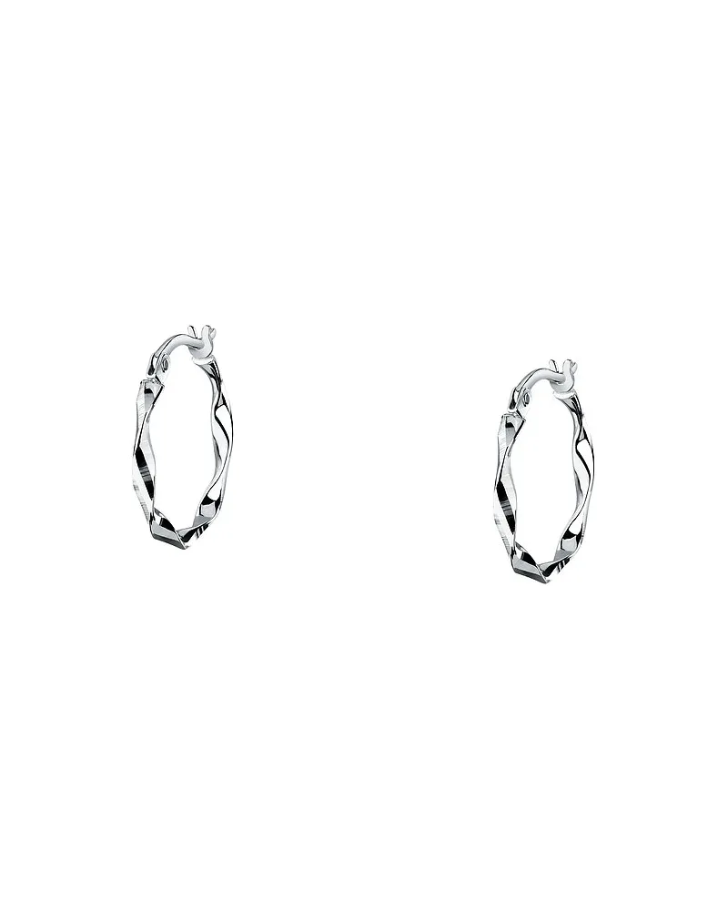 VALERIA Creolen Weißgold