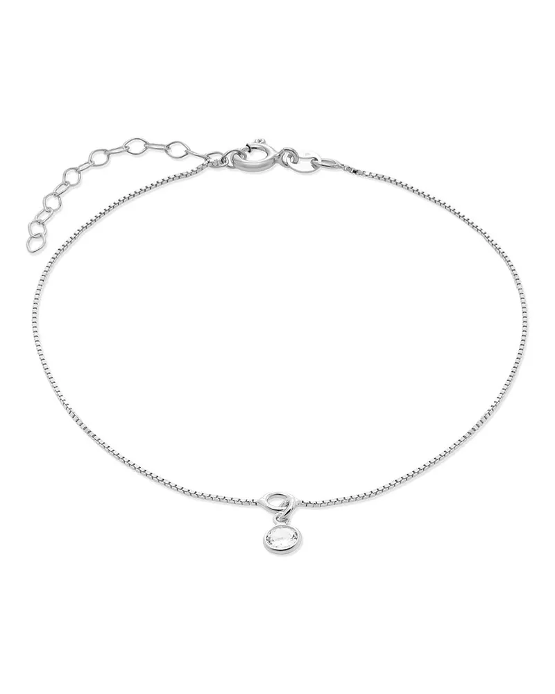 FAVS. Fußkette Silber