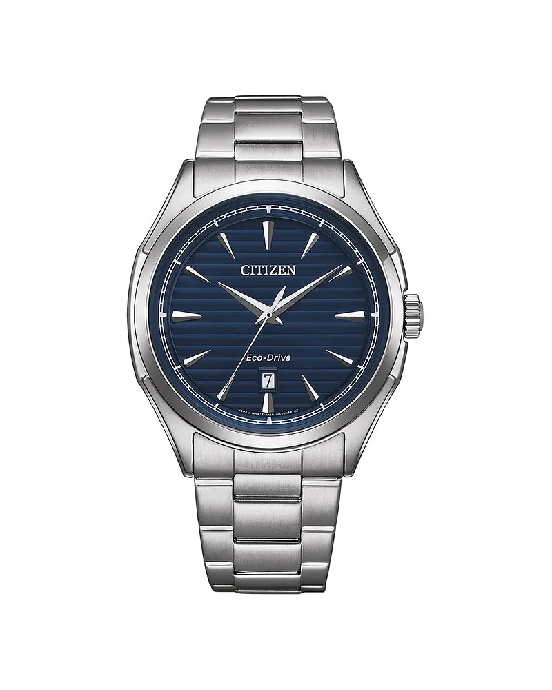 Citizen Herrenuhr Sport Eco Drive Silber