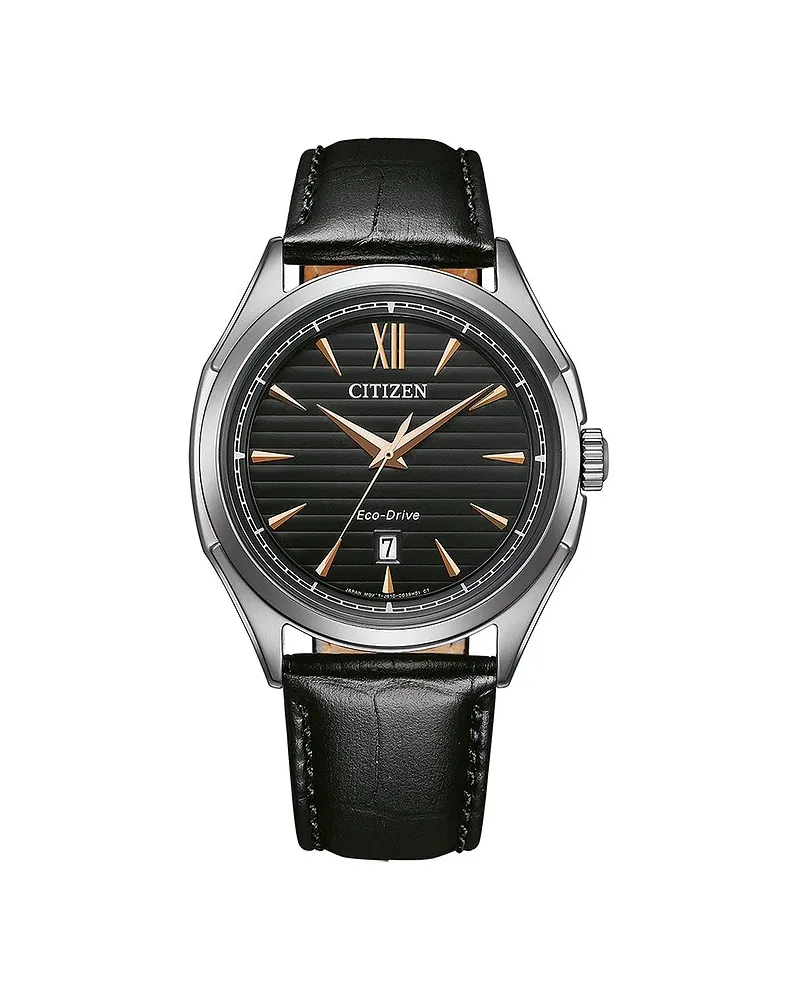 Citizen Herrenuhr Sport Eco Drive Silber