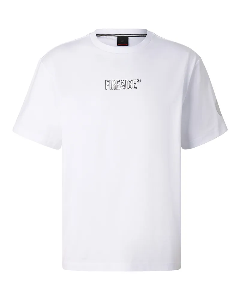 Bogner Fire & Ice T-Shirt Avan für Herren - Weiß Weiß