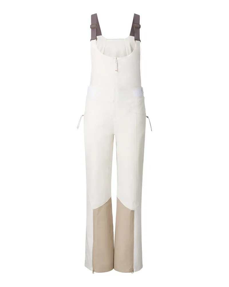 Bogner Fire & Ice Ski-Latzhose Tizia für Damen - Off-White/Beige Off-white