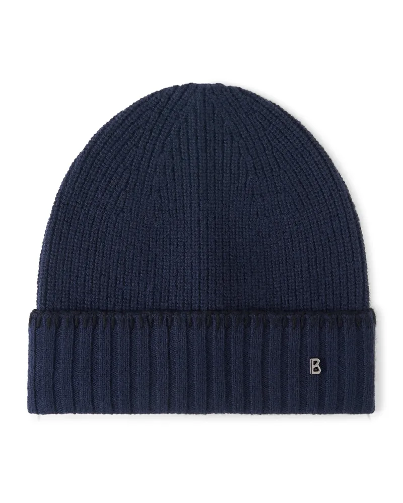 Bogner Schurwoll-Mütze Moulan für Damen - Navy Navy