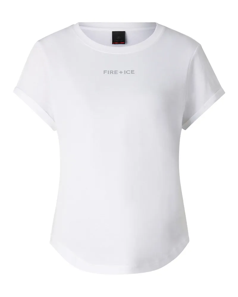 Bogner Fire & Ice T-Shirt Debra für Damen - Weiß Weiß