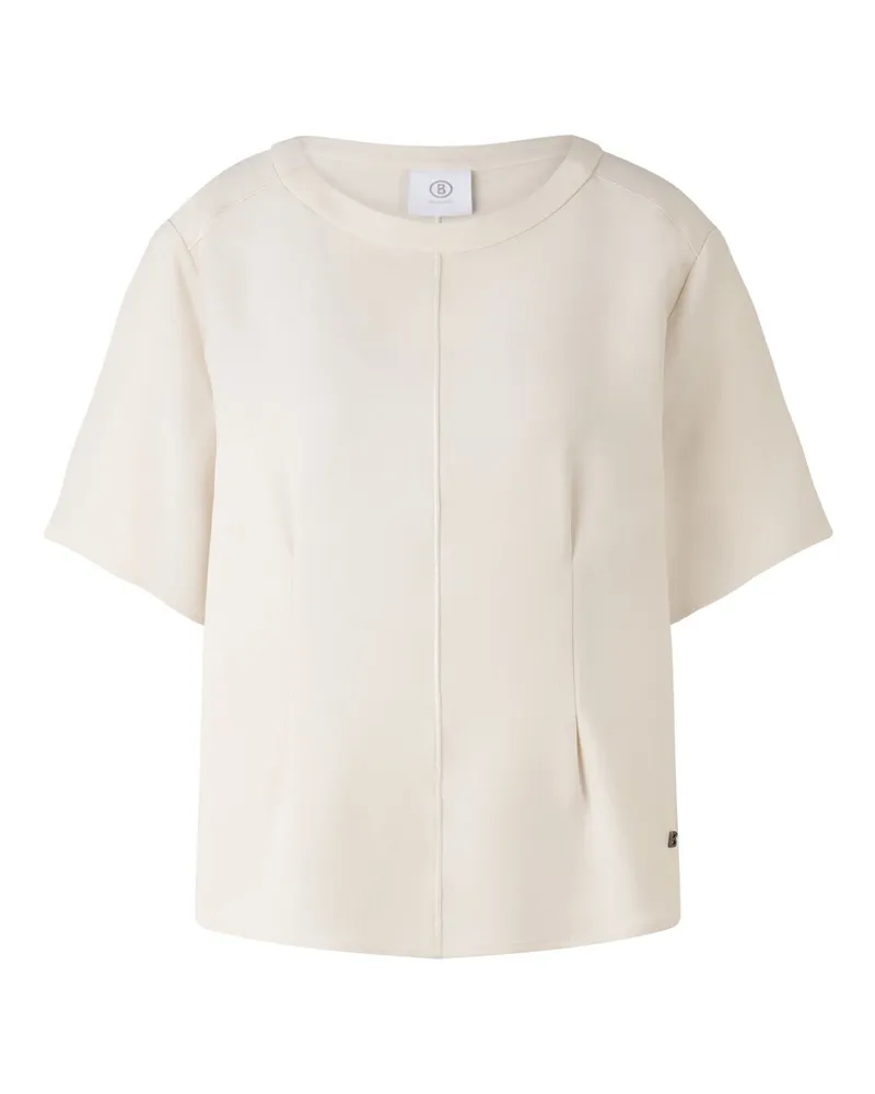 Bogner Crêpe-Shirt Scarlet für Damen - Creme Creme