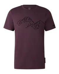 Bogner T-Shirt Roc für Herren - Pflaume Pflaume