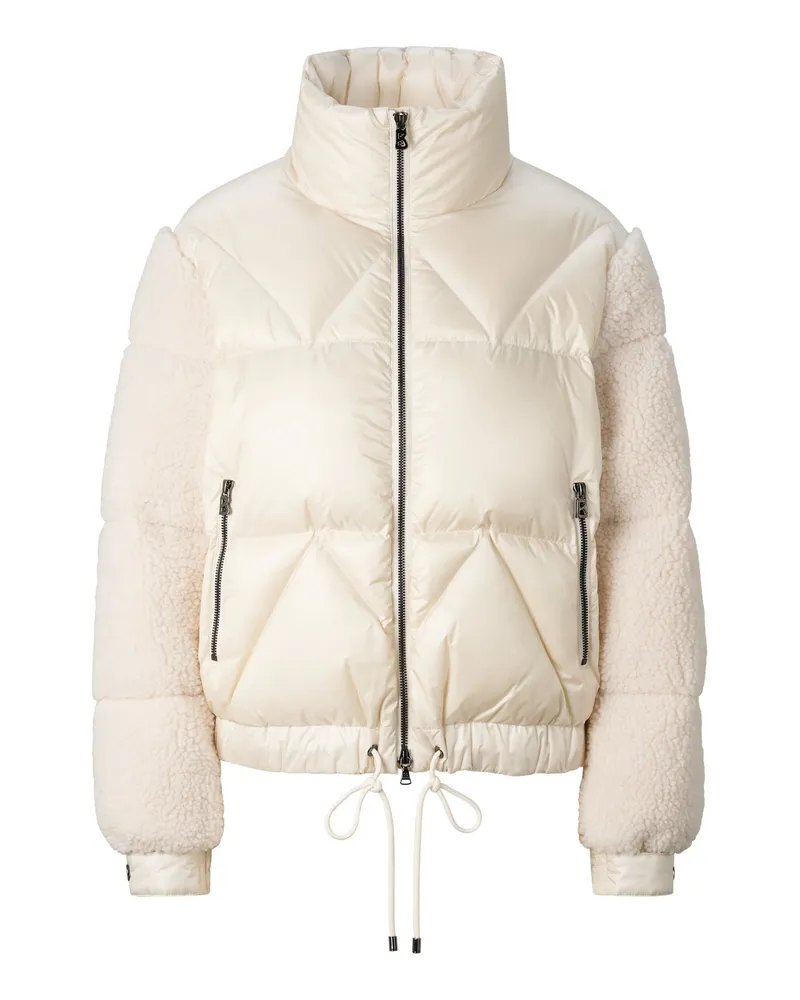 Bogner Daunen-Teddyjacke Queeny für Damen - Off-White Off-white