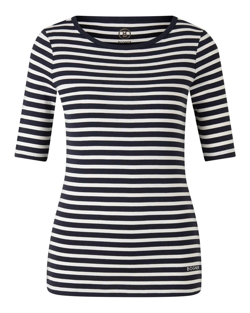 Bogner T-Shirt Louna für Damen - Navy-Blau/Off-White Navy-blau