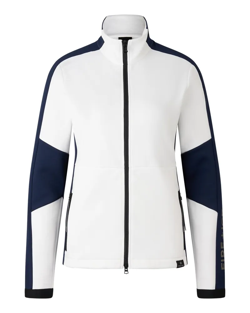 Bogner Fire & Ice Midlayer Inge für Damen - Weiß/Navy-Blau Weiß