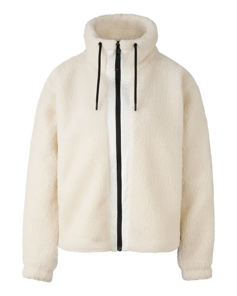 Bogner Fire & Ice Teddy-Midlayer Ninetta für Damen - Off-White Off-white