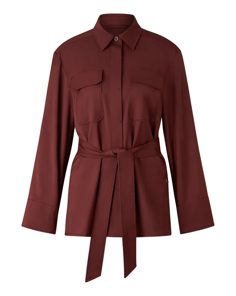Bogner Bluse Ysette für Damen - Weinrot Weinrot