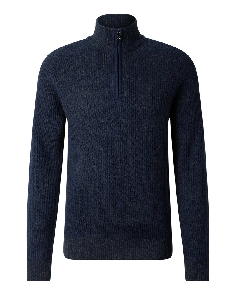Bogner Schurwoll-Kaschmir-Troyer Dwayne für Herren - Navy Navy
