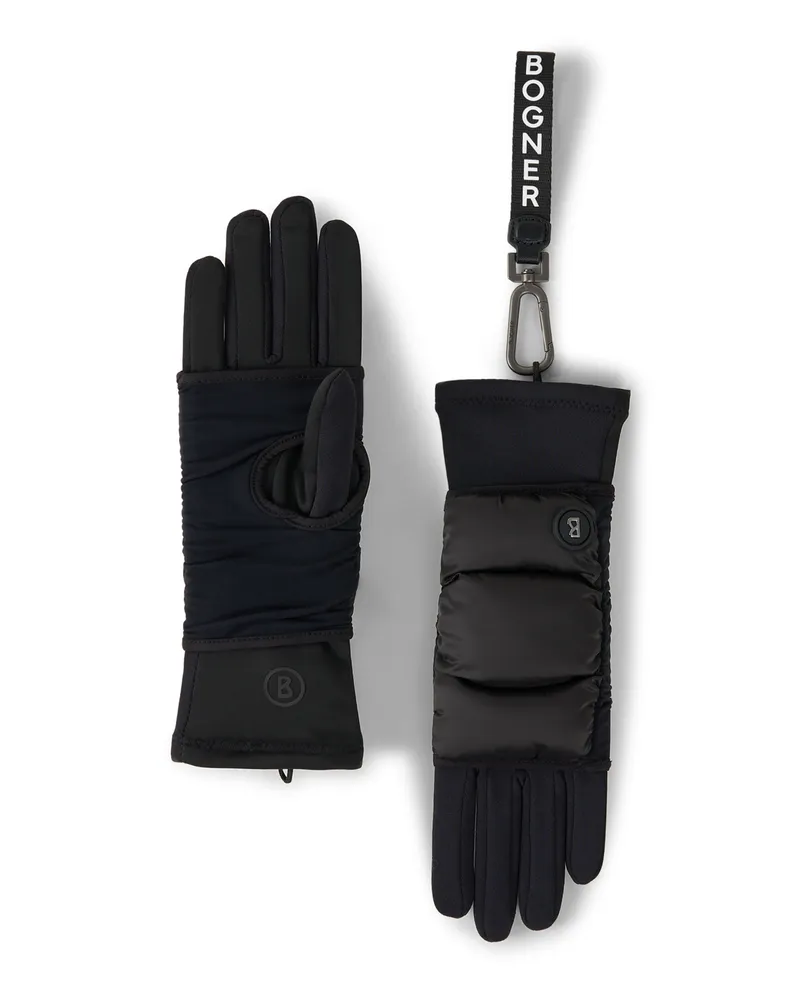 Bogner Handschuh Touch für Damen - Schwarz Schwarz