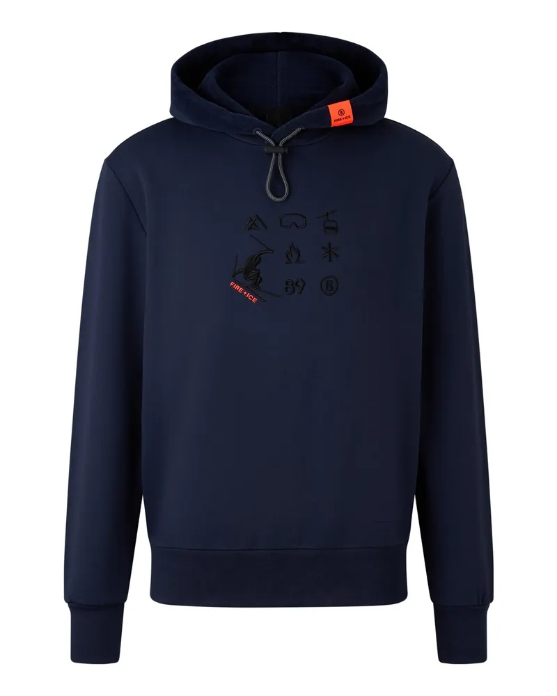 Bogner Fire & Ice Hoodie Kristan für Herren - Dunkelblau Dunkelblau