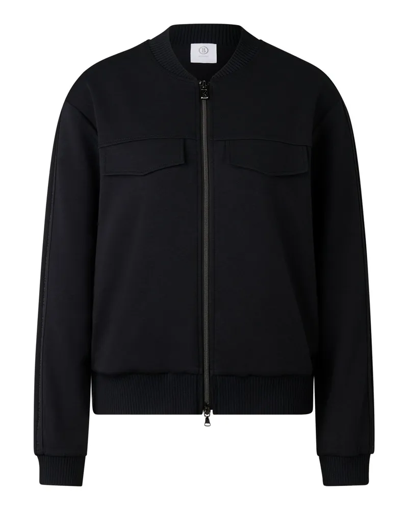 Bogner Sweatjacke Nika für Damen - Schwarz Schwarz