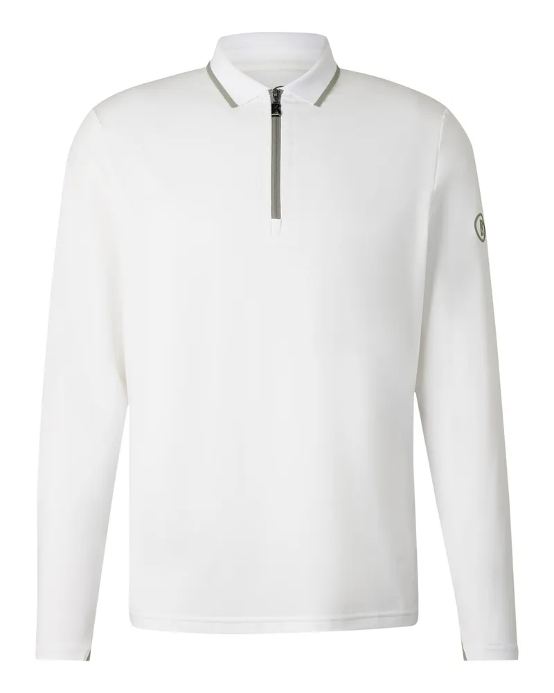 Bogner Polo-Longsleeve Jonah für Herren - Off-White Off-white