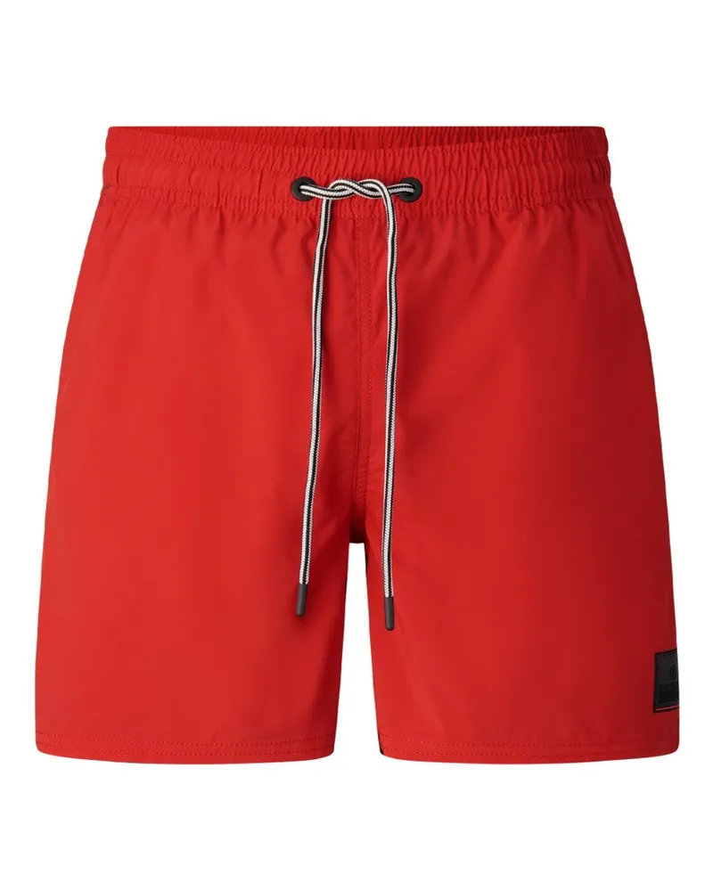 Bogner Fire & Ice Badeshorts Nelson für Herren - Rot Rot