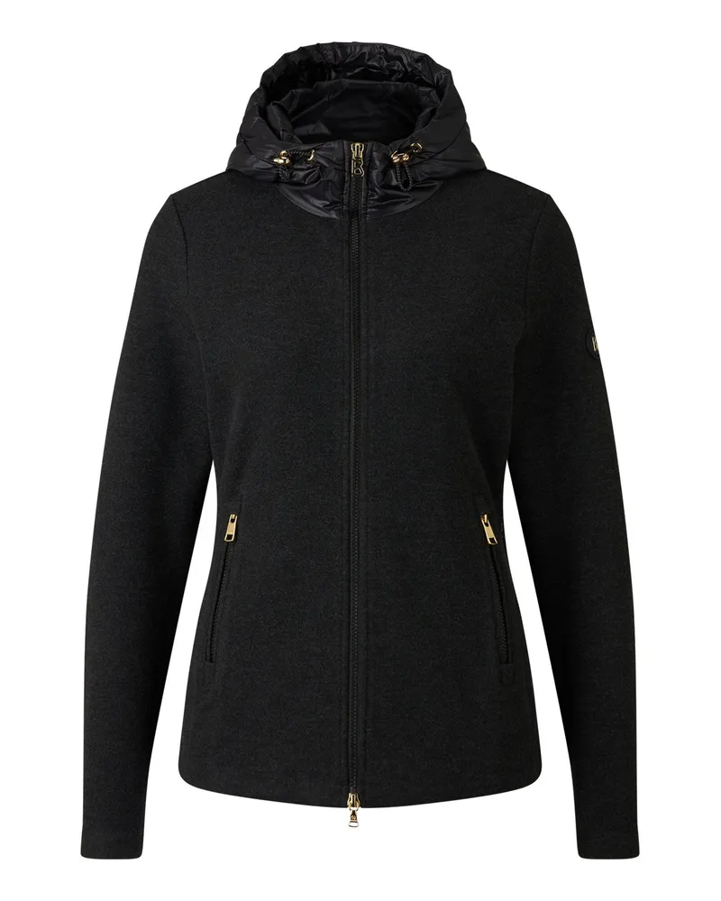 Bogner Flanell-Midlayer Darya für Damen - Anthrazit Anthrazit