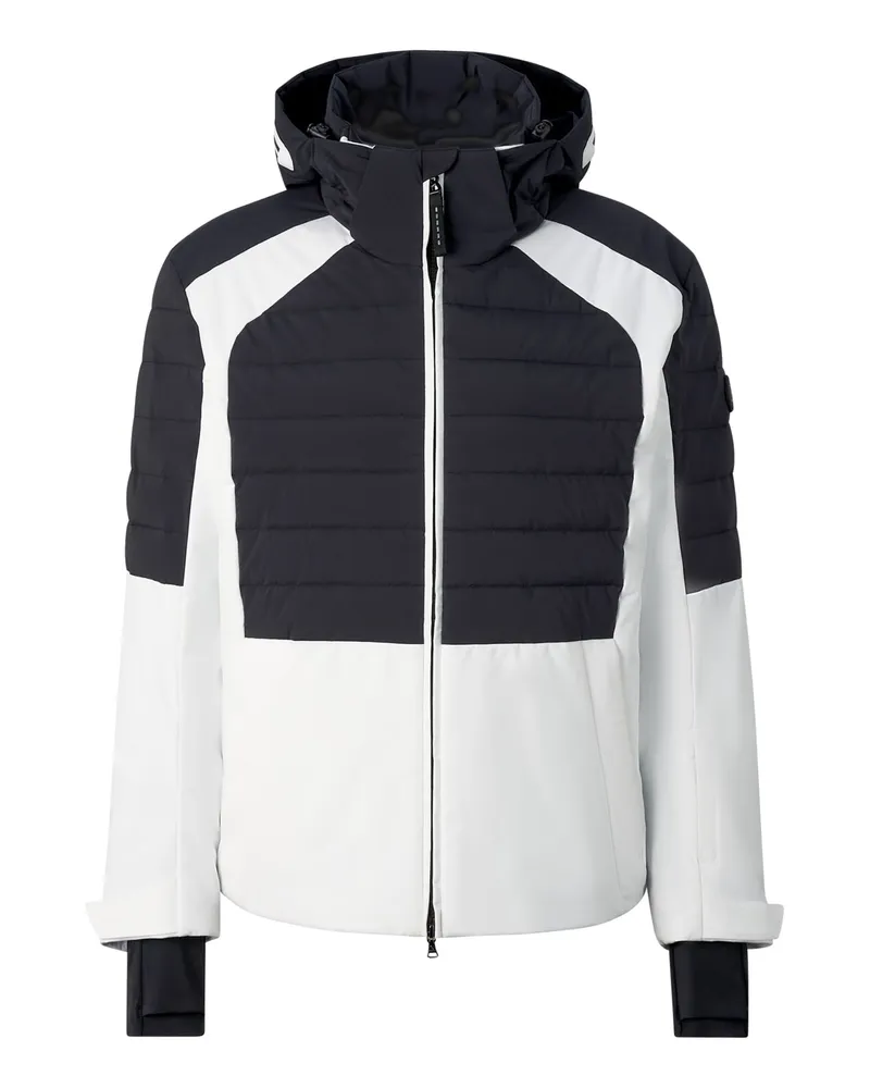 Bogner Skijacke Hennik für Herren - Weiß/Schwarz Weiß