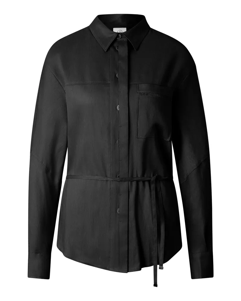 Bogner Hemdbluse Catrina für Damen - Schwarz Schwarz