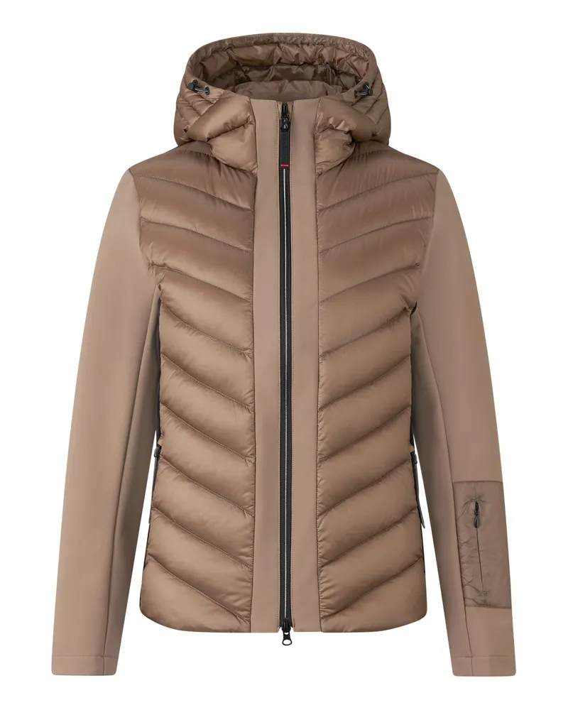 Bogner Fire & Ice Hybrid-Jacke Joana für Damen - Karamell Karamell