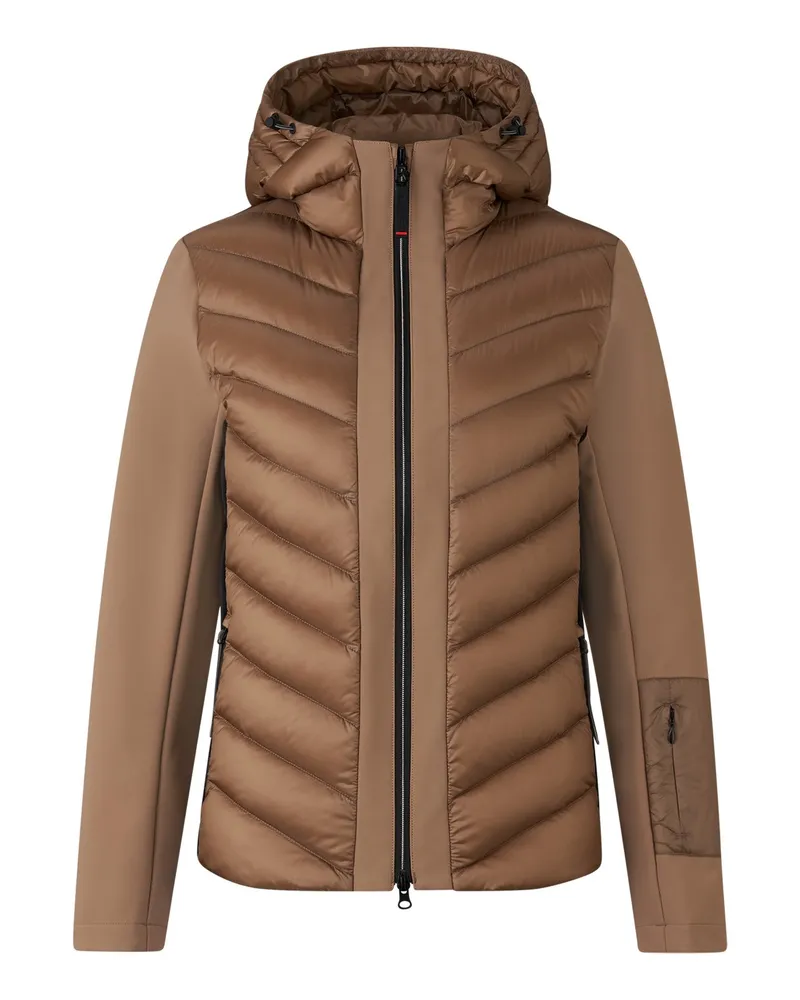 Bogner Fire & Ice Hybrid-Jacke Joana für Damen - Karamell Karamell