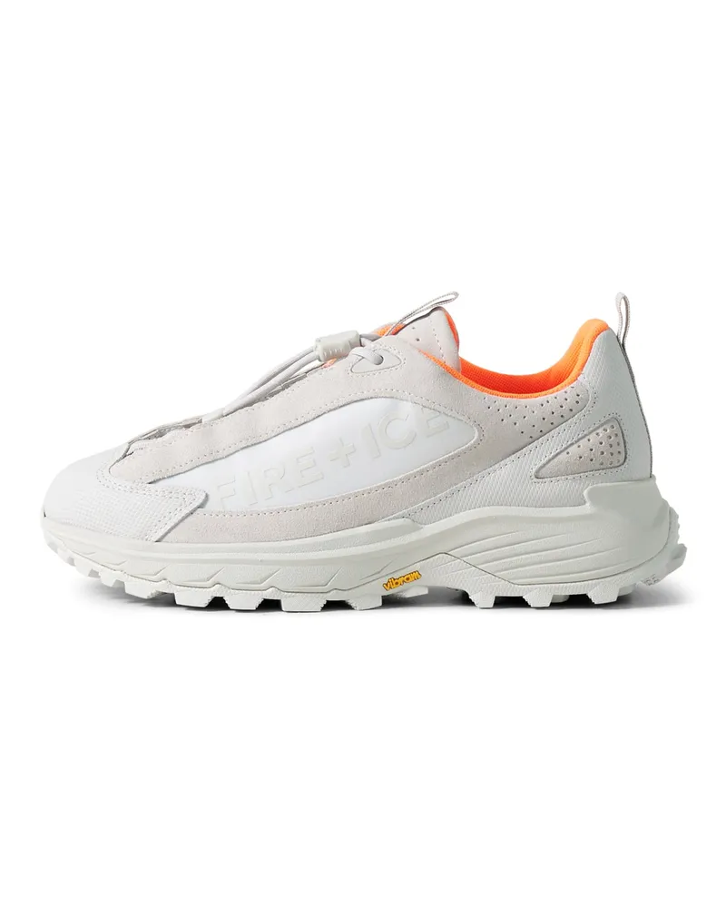 Bogner Fire & Ice Sneaker Montana für Herren - Hellgrau/Orange Hellgrau