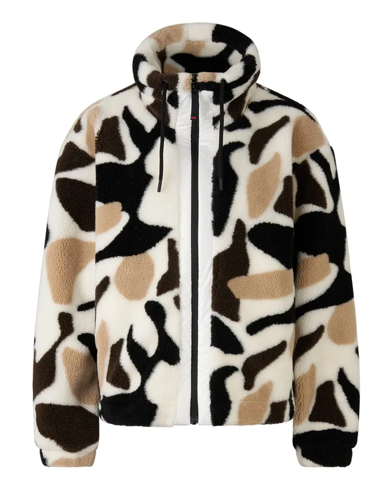 Bogner Fire & Ice Teddy-Midlayer Ninetta für Damen - Off-White/Braun Off-white